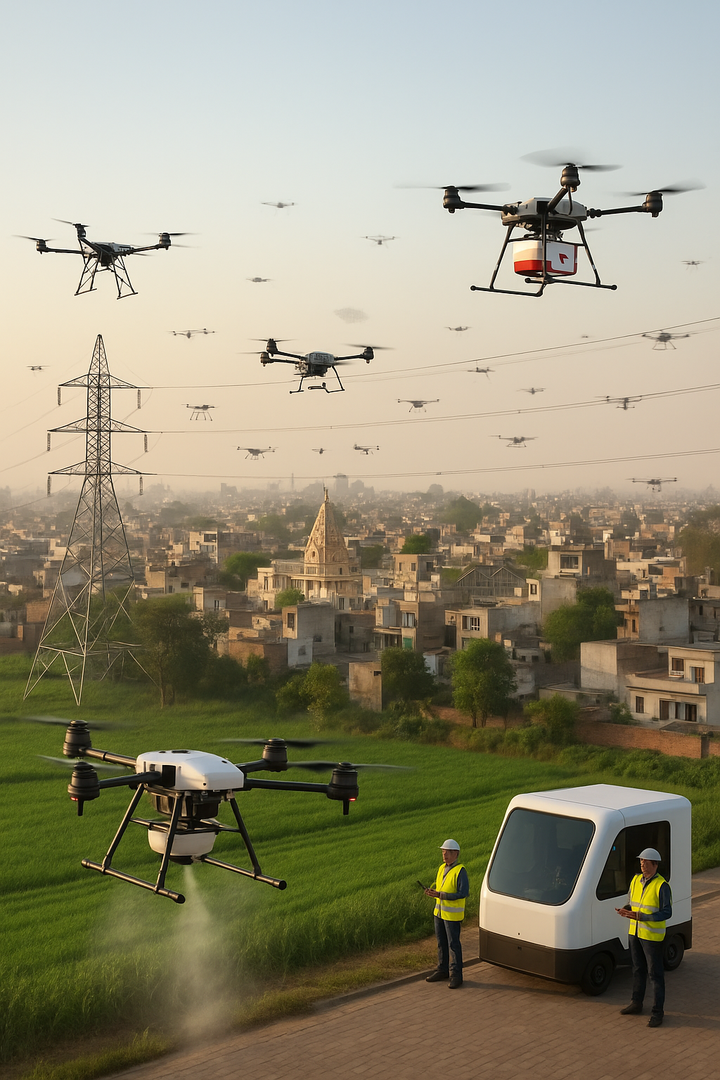 Crop spray drone services