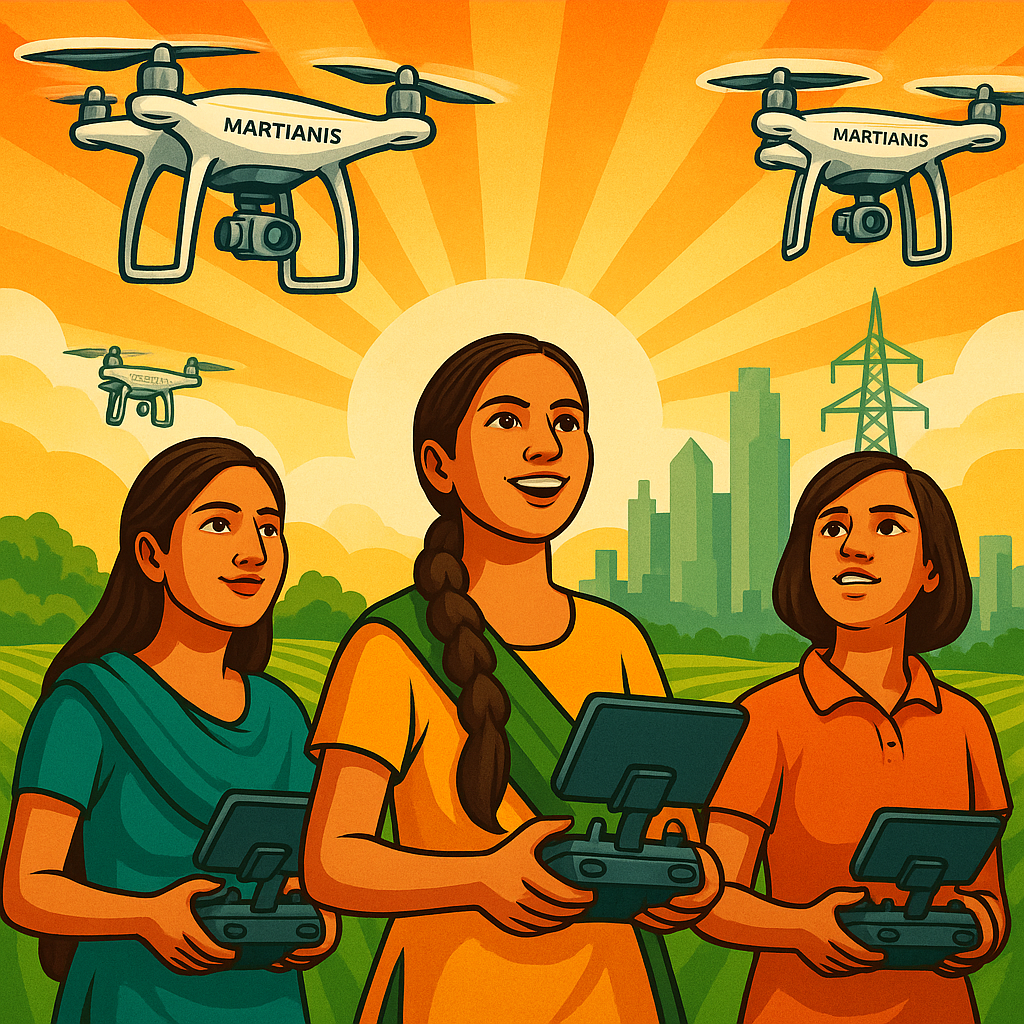 Free Drone Pilot Training in India | Martianis Aviation